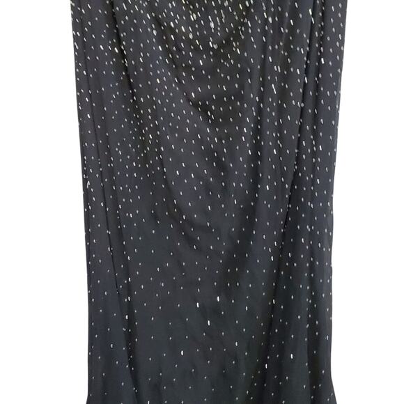 Tiffany designs Vintage 100% silk beaded gown plus size 20 - Picture 4 of 8